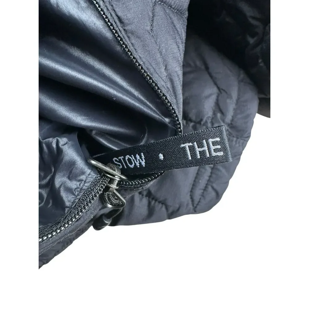 The North Face ThermoBall Jacket Men’s Size XL Black Insulated Quilted Full Zip